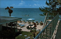 Alpaugh's Gulf Beach Motel Apartments Postcard