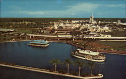 The Magic Kingdom Orlando, FL Disney Postcard Postcard
