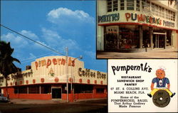 Pumpernik's Restaurnat and Sandwich Shop Pantry Postcard
