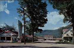 Tourist Village Motel Gorham, NH Postcard Postcard
