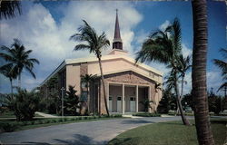 First Baptist Church Postcard