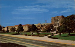 Purdue Memorial Union Building, Purdue University Postcard