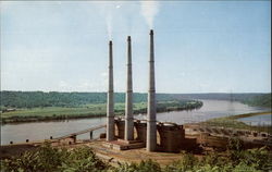 Clifty Creek Plant, Indiana-Kentucky Electric Corporation Postcard