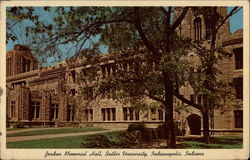 Arthur Jordan Memorial Hall, Butler University Postcard