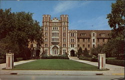 Purdue University - Spitzer Court Postcard