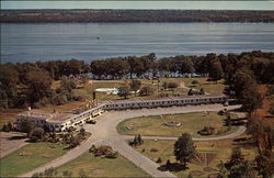 Long Beach Motel Postcard