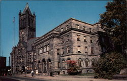 Fayette County Court House Postcard
