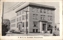 Y. M. C. A Scottdale, PA Postcard Postcard