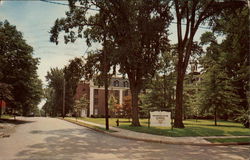 A View of Pennington School Postcard
