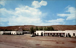 Pueblo Motel Postcard