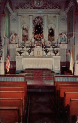 Church of San Felipe De Neri Altar Albuquerque, NM Postcard Postcard