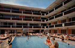 The Ascot - Luxury Motel Atlantic City, NJ Postcard Postcard