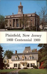 Plainfield Centennial 1969 New Jersey Postcard Postcard