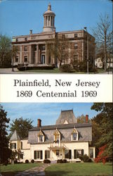 Plainfield Centennial 1869-1969 New Jersey Postcard Postcard