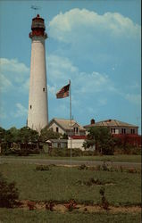 Lighthouse Cape May, NJ Postcard Postcard