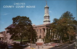 Chester County Courthouse Postcard