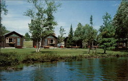 Penrod's "On The AuSable" Grayling, MI Postcard Postcard