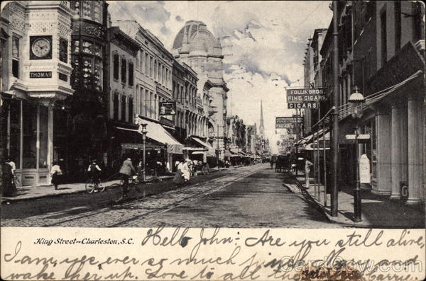 King Street Charleston South Carolina