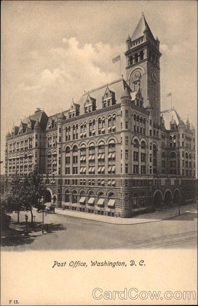 Post Office Washington District of Columbia Washington DC