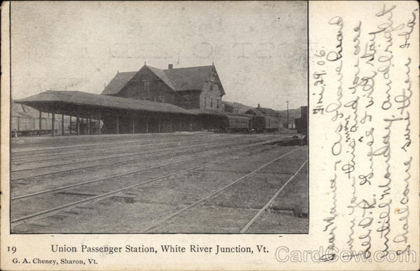 Union Passenger Station White River Junction Vermont