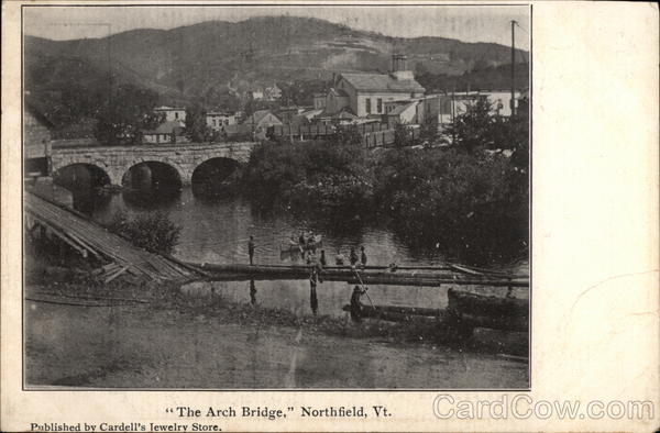 The Arch Bridge Northfield Vermont