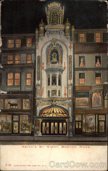 Keith's by Night Boston Massachusetts