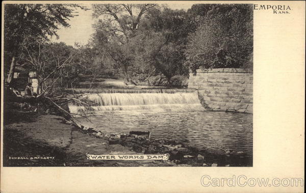 Water Works Dam Emporia Kansas