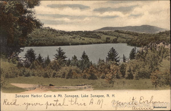 Sunapee Harbor Cove & Mt. Sunapee New Hampshire