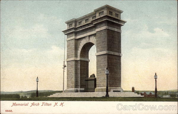 Memorial Arch Tilton New Hampshire