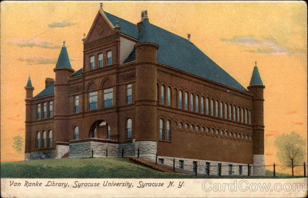 Van Ranke Library, Syracuse University New York