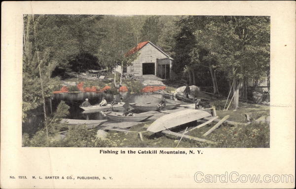 Fishing in the Catskill Mountains Decatur New York