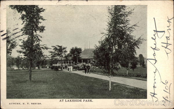 At Lakeside Park Auburn New York