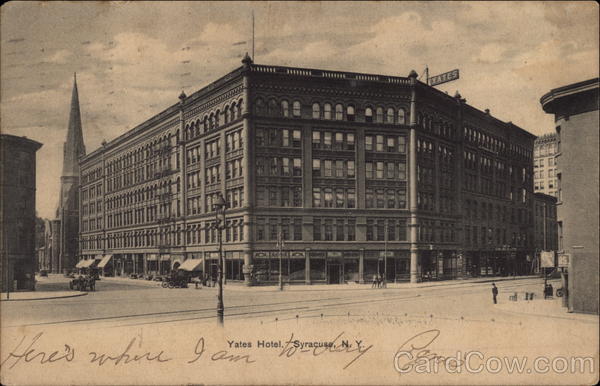 Yates Hotel Syracuse New York
