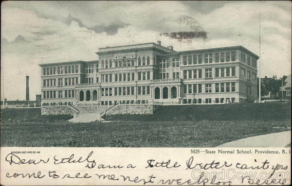 State Normal School Providence Rhode Island