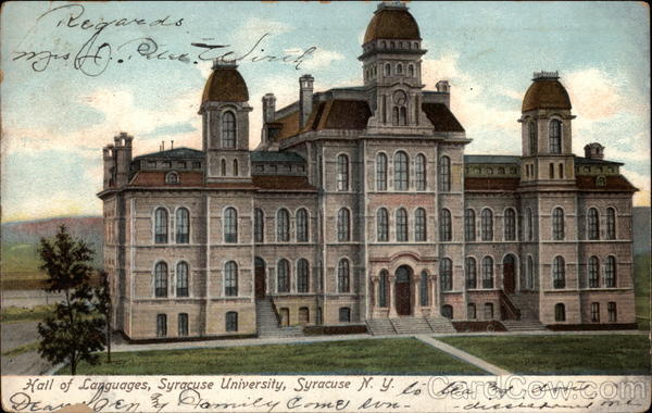 Hall of Languages, Syracuse University New York