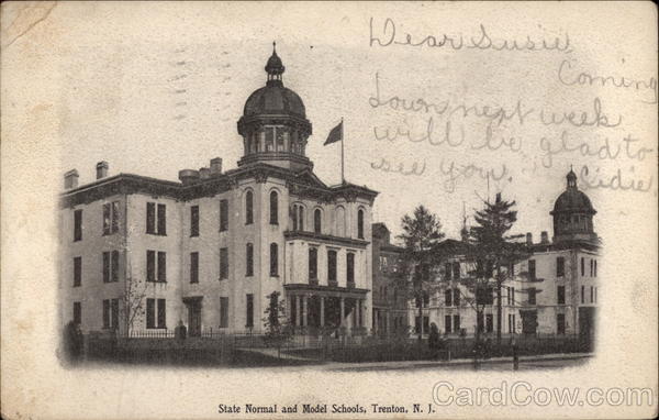 State Normal and Model Schools Trenton New Jersey
