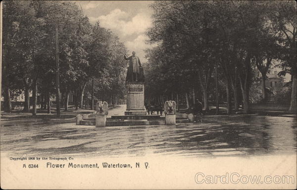 Flower Monument Watertown New York