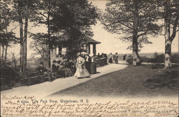 City Park View Watertown New York