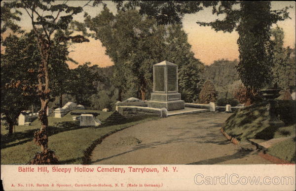 Battle Hill, Sleepy Hollow Cemetery Tarrytown New York