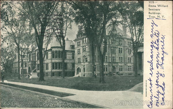 Emma Willard Seminary Buildings Troy New York