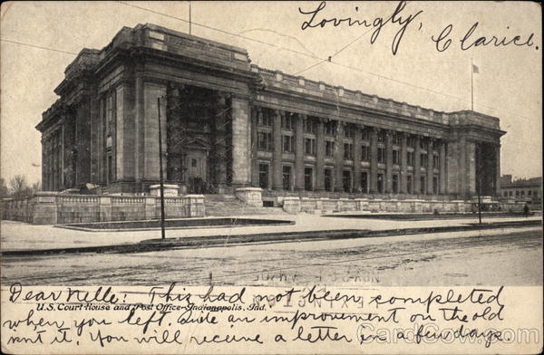 U.S. Court House and Post Office Indianapolis