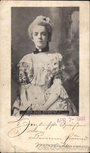 Miss Alice Roosevelt Presidents