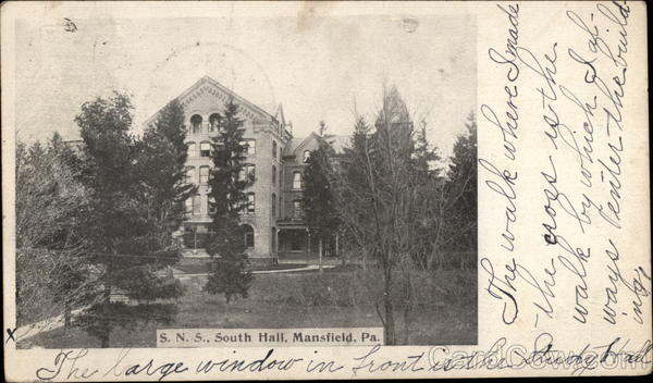 SNS South Hall Mansfield Pennsylvania