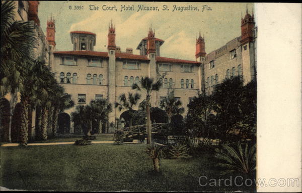 The Court, Hotel Alcazar St. Augustine Florida