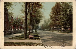 North Delaware Street Indianapolis, IN Postcard Postcard