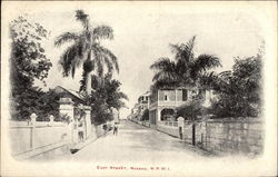 East Street Nassau, Bahama Islands Caribbean Islands Postcard Postcard