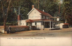 Valley Green, Fairmount Park Postcard
