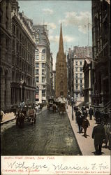Wall Street Postcard