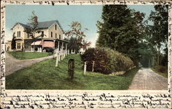 Residence of Mrs. J. C. Dorr Rutland, VT Postcard Postcard