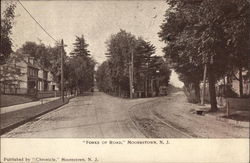 Forks of Road Moorestown, NJ Postcard Postcard